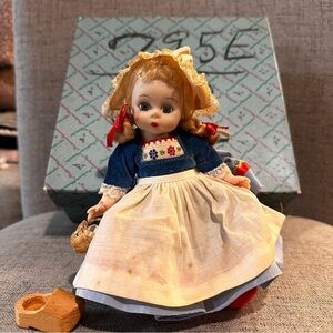 Madame Alexander Blue and White Doll with Accessories